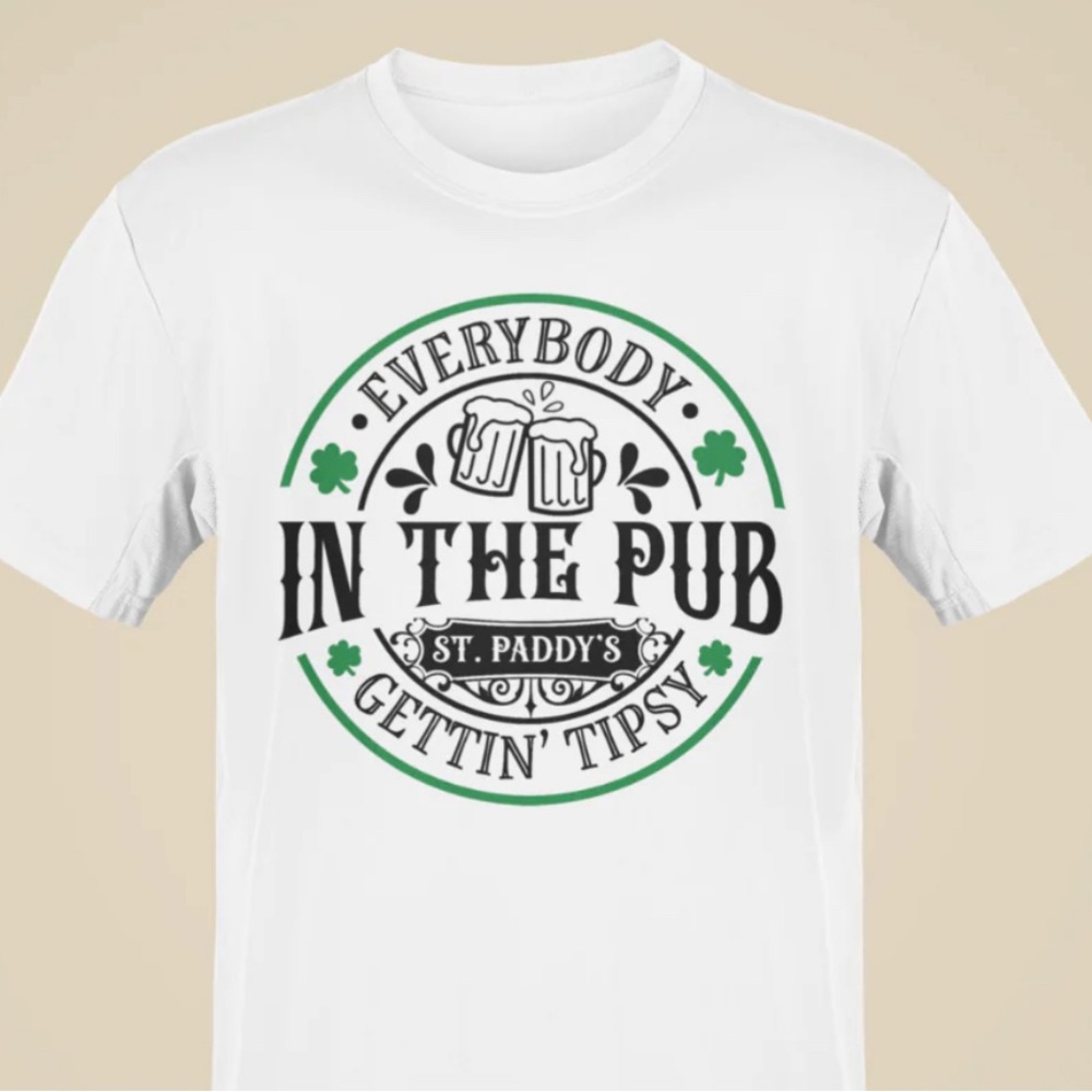 Are you celebrating St. Pattys day?! Here’s a festive shirt you can rock!